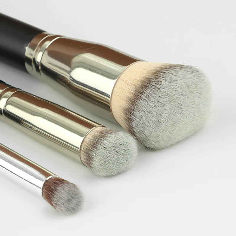 LOYBJ Foundation & Concealer Brush Set – Powder & Contour