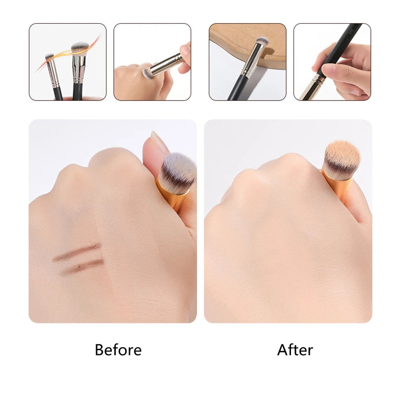 LOYBJ Foundation & Concealer Brush Set – Powder & Contour