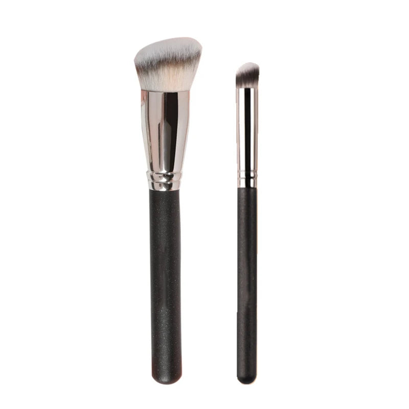 LOYBJ Foundation & Concealer Brush Set – Powder & Contour