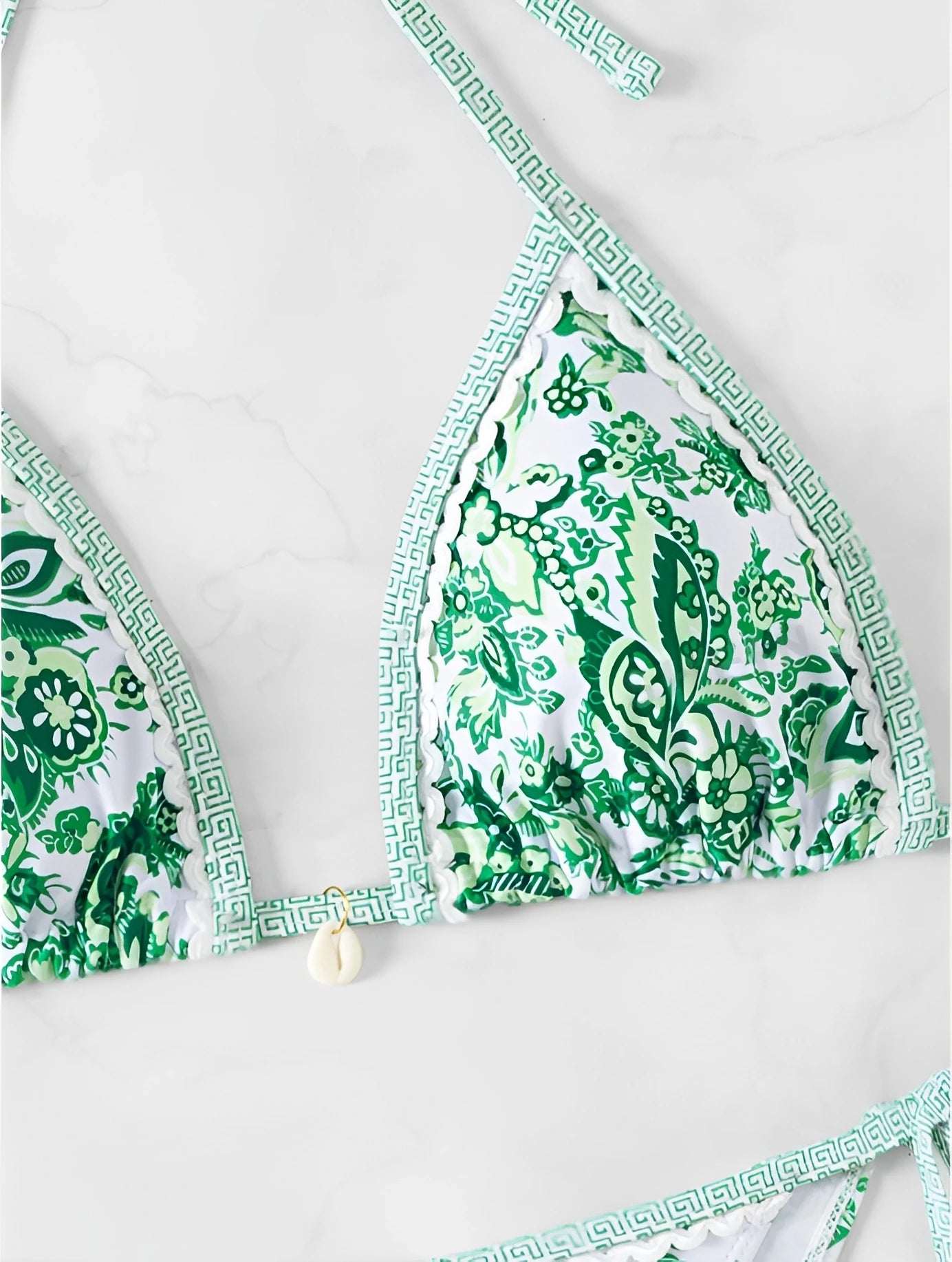 Halter String Triangle Two-Piece Bikini – Women’s Swimwear