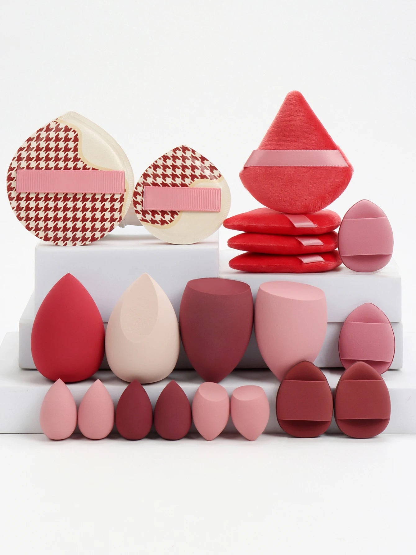 Makeup Sponge & Puff Set (20pcs)