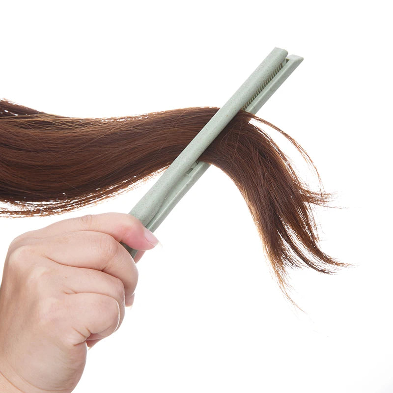 Wheat Straw V-Shaped Flat Hair Comb