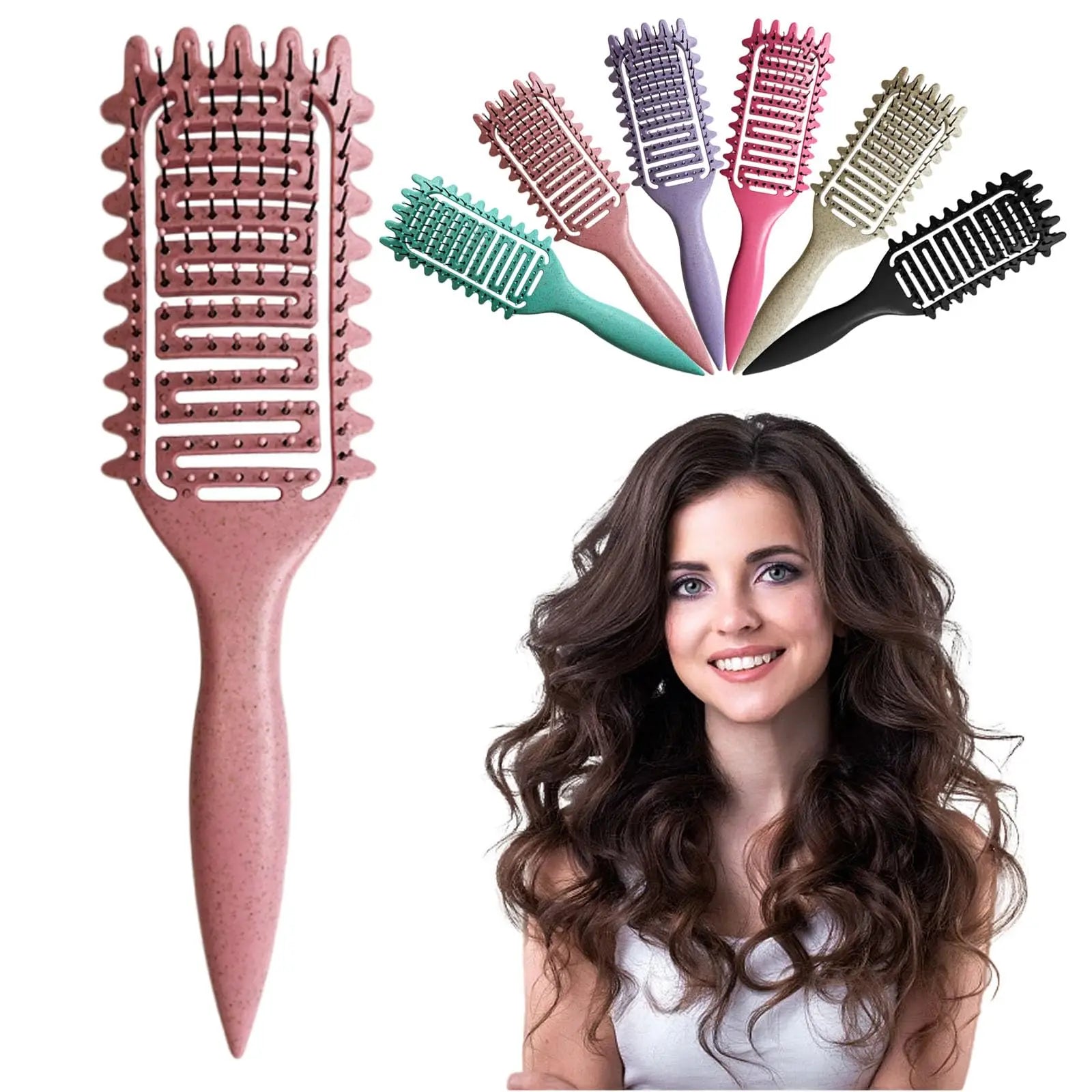 Curl Defining Brush & Hair Detangling Tool