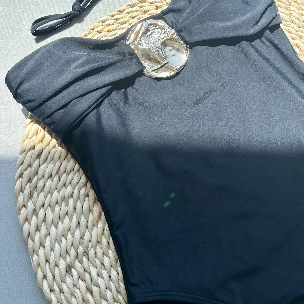 Bandeau One-Piece Swimsuit – High Waist Monokini