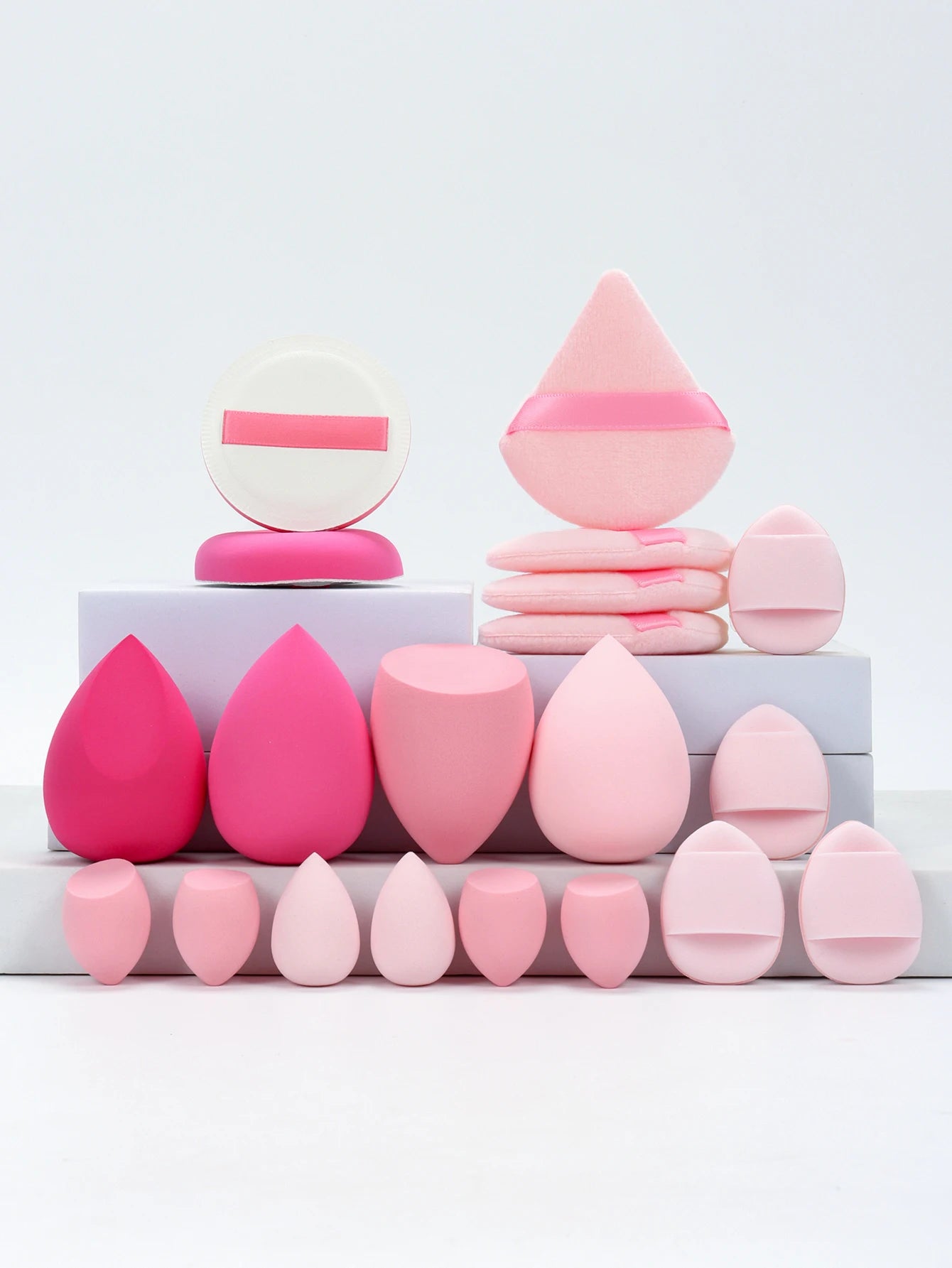 Makeup Sponge & Puff Set (20pcs)