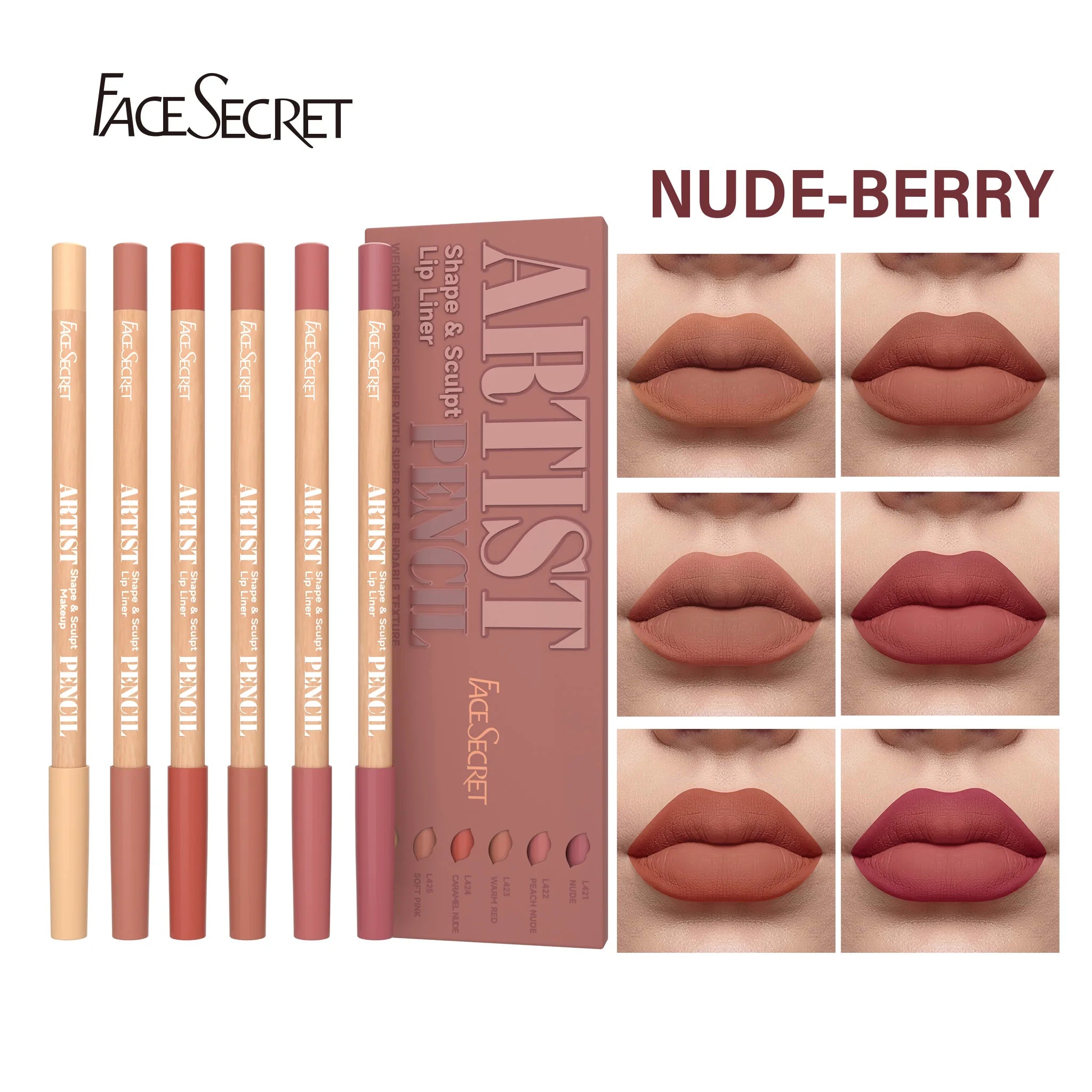 Velvet Matte Lip Liner Set