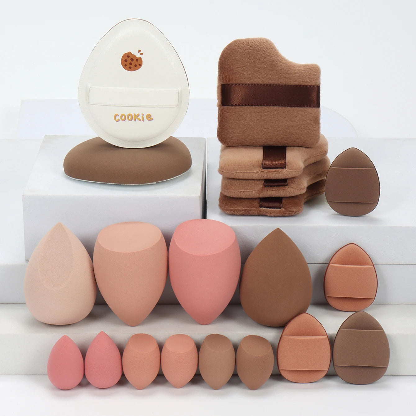 Makeup Sponge & Puff Set (20pcs)