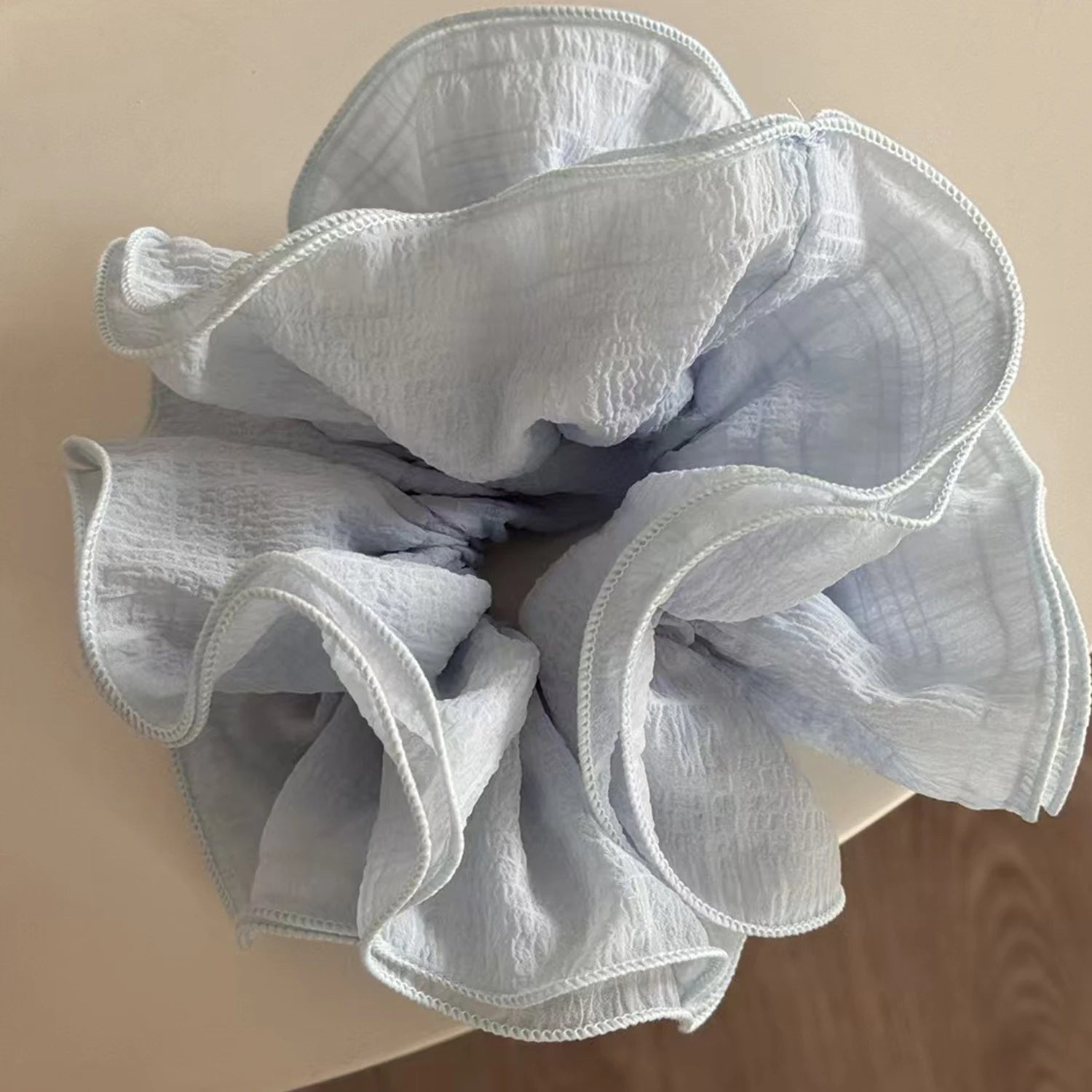 Korean-Style Big Scrunchies for Buns & Updos