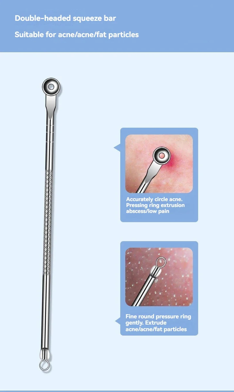 Blackhead & Ingrown Hair Removal Tool Kit (11pcs)