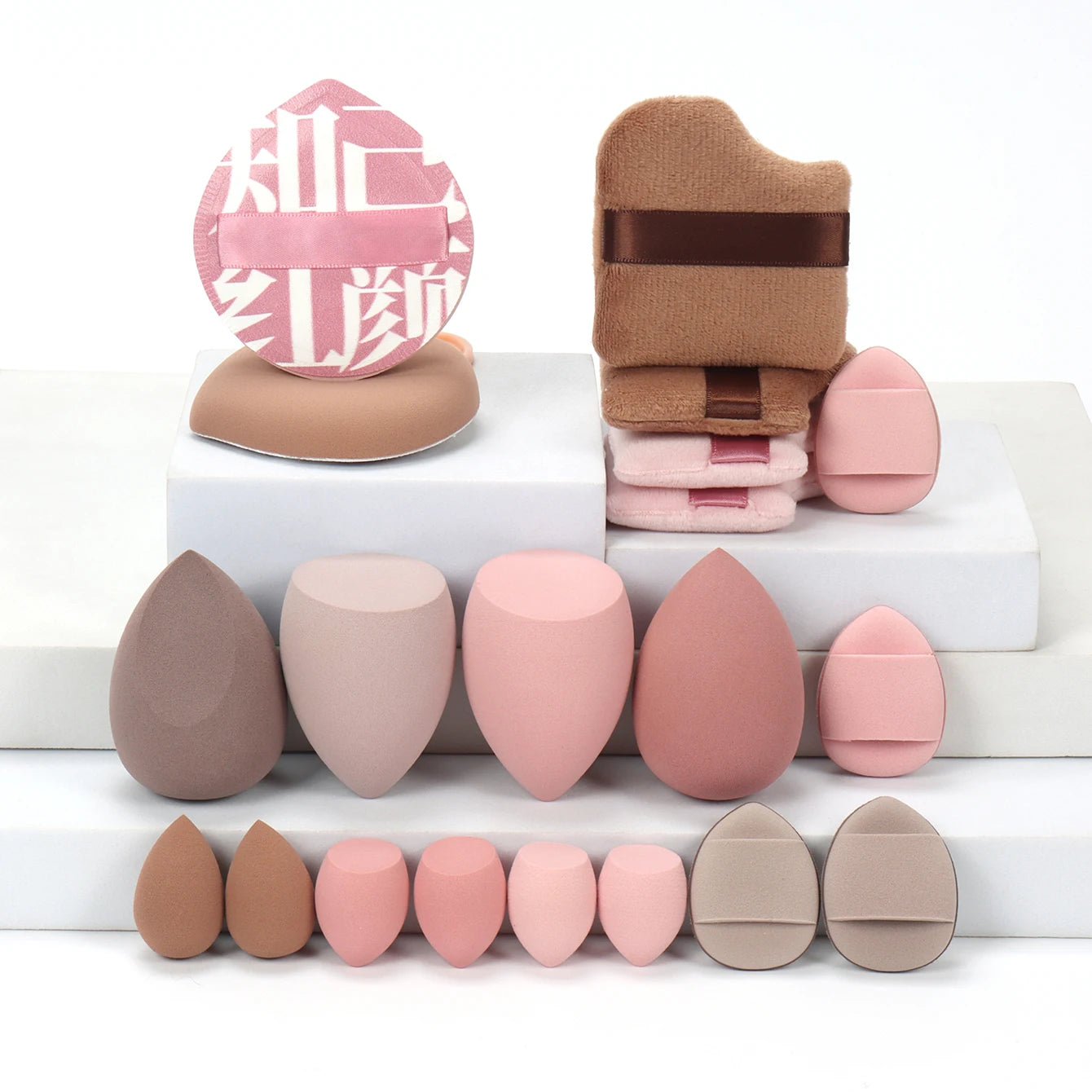 Makeup Sponge & Puff Set (20pcs)