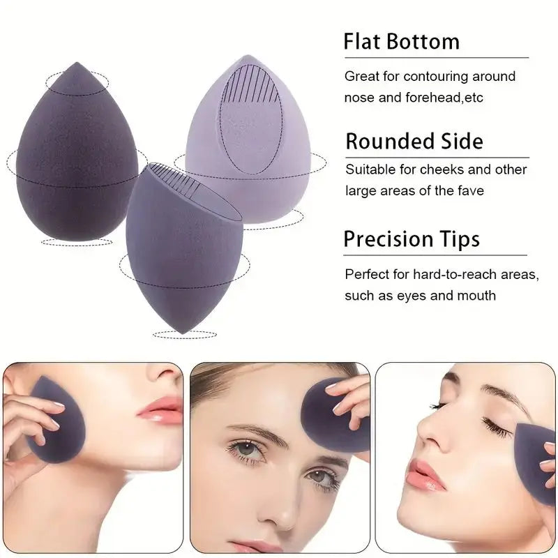 5 Bags Beauty Sponge Set – For Liquid, Cream & Powder