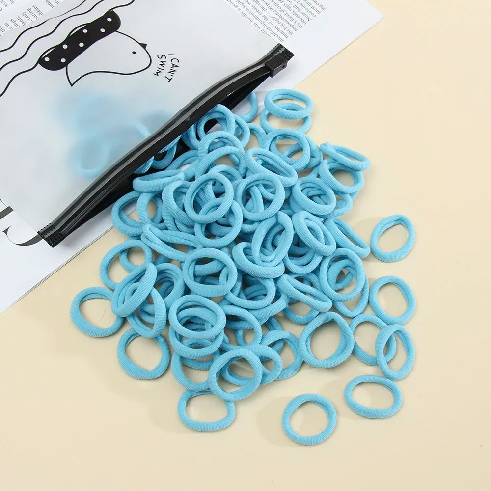 Seamless Elastic Hair Ties (50pcs)