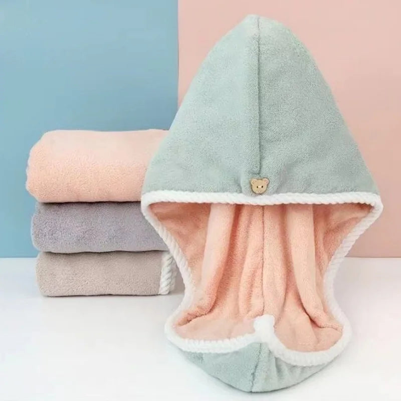 Quick-Dry Hair Towel Wrap
