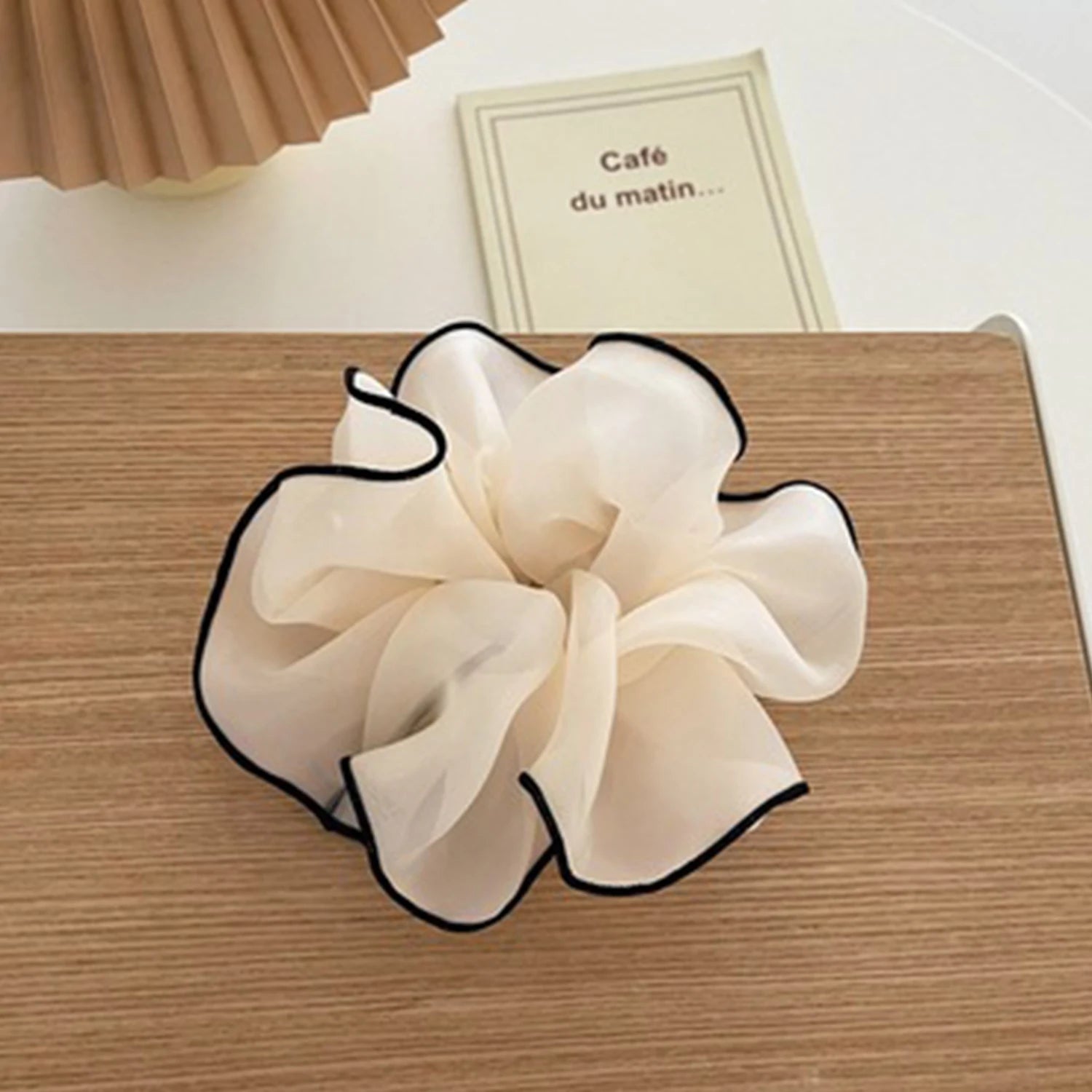 Korean-Style Big Scrunchies for Buns & Updos