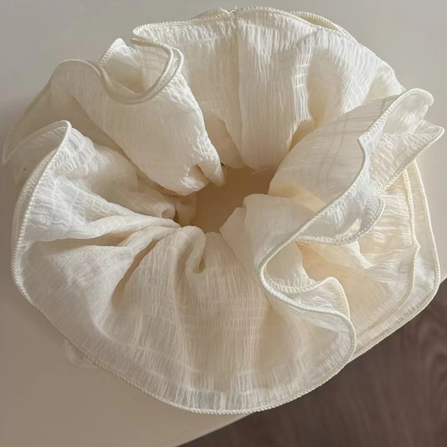 Korean-Style Big Scrunchies for Buns & Updos