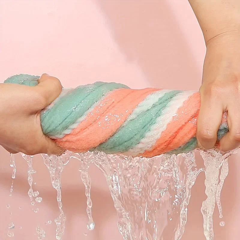 Ultra-Absorbent Microfiber Hair Towel