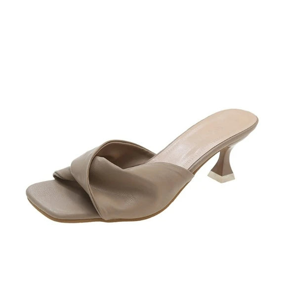 Pointed Toe Mule Heels for Women