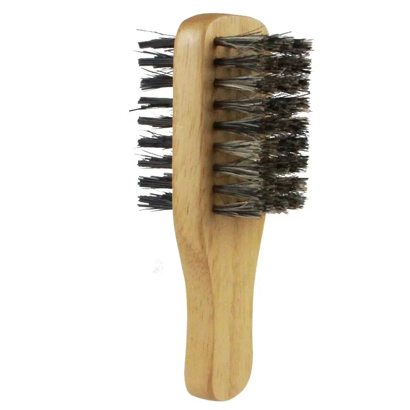 Natural Boar Bristle Hair & Beard Brush