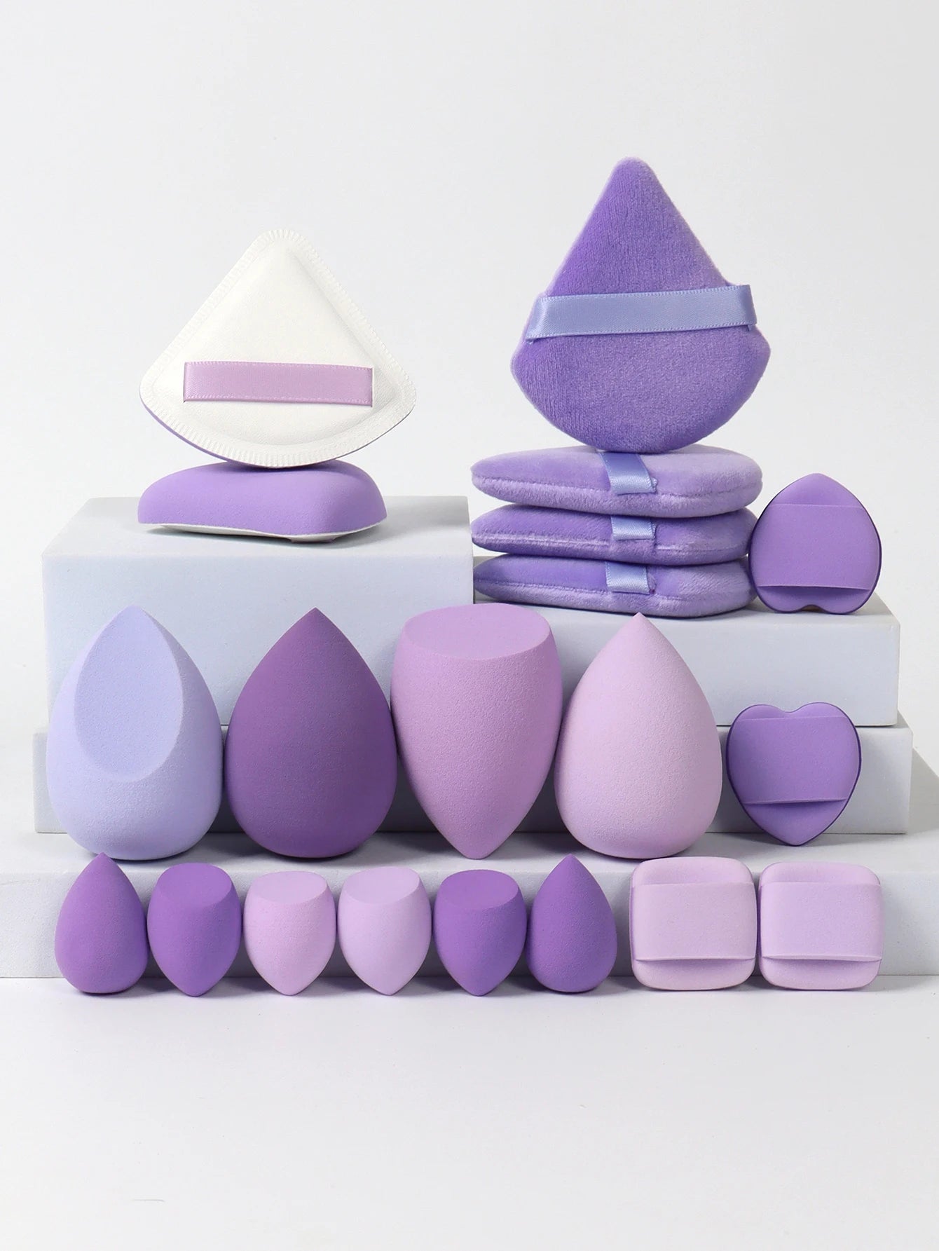 Makeup Sponge & Puff Set (20pcs)