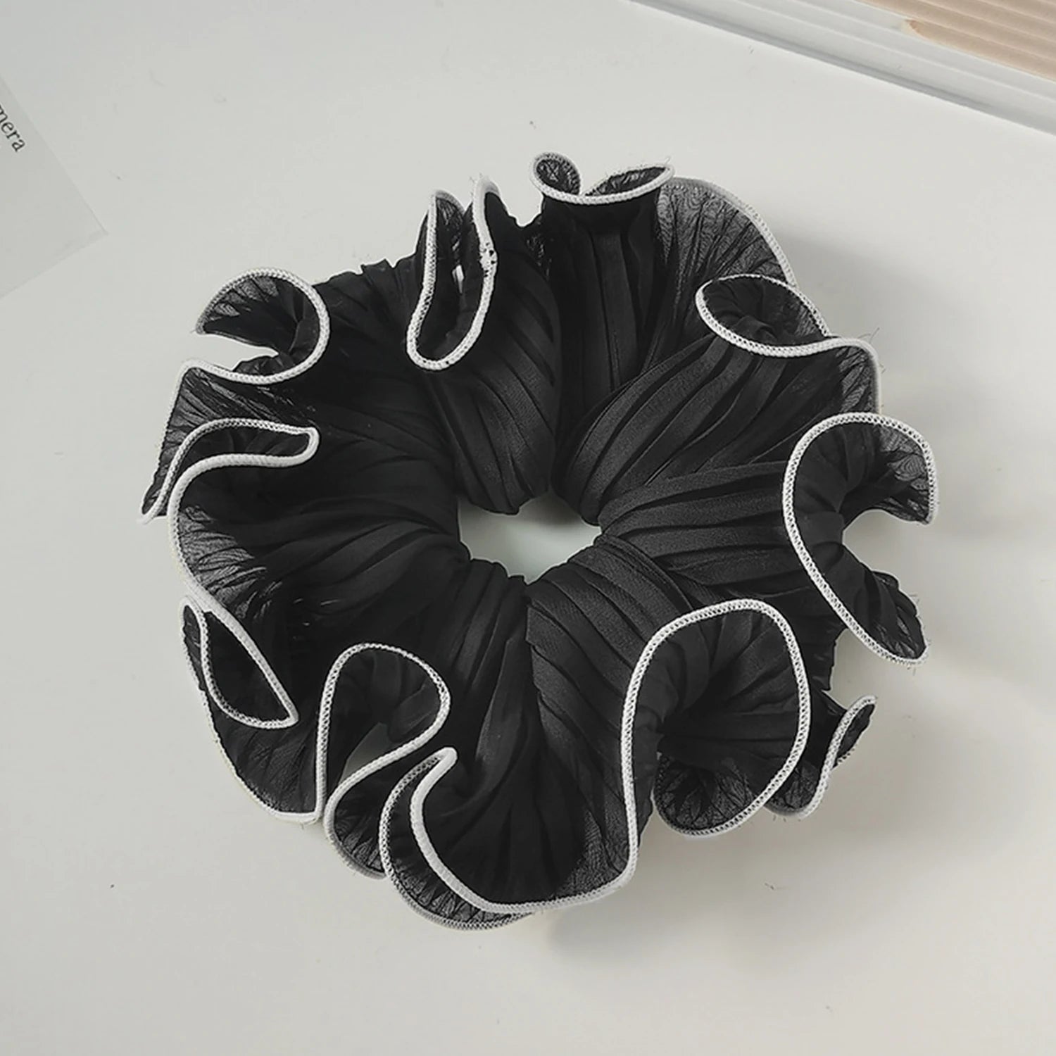 Korean-Style Big Scrunchies for Buns & Updos