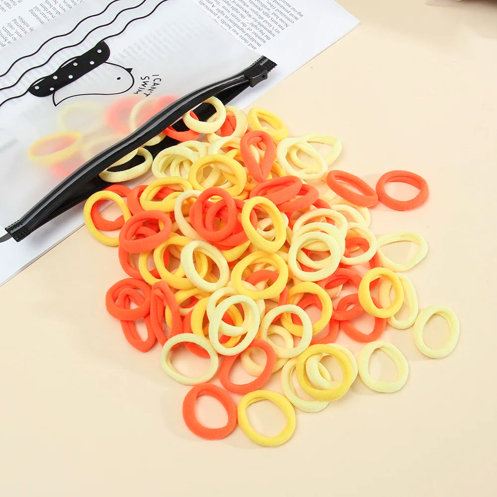 Seamless Elastic Hair Ties (50pcs)
