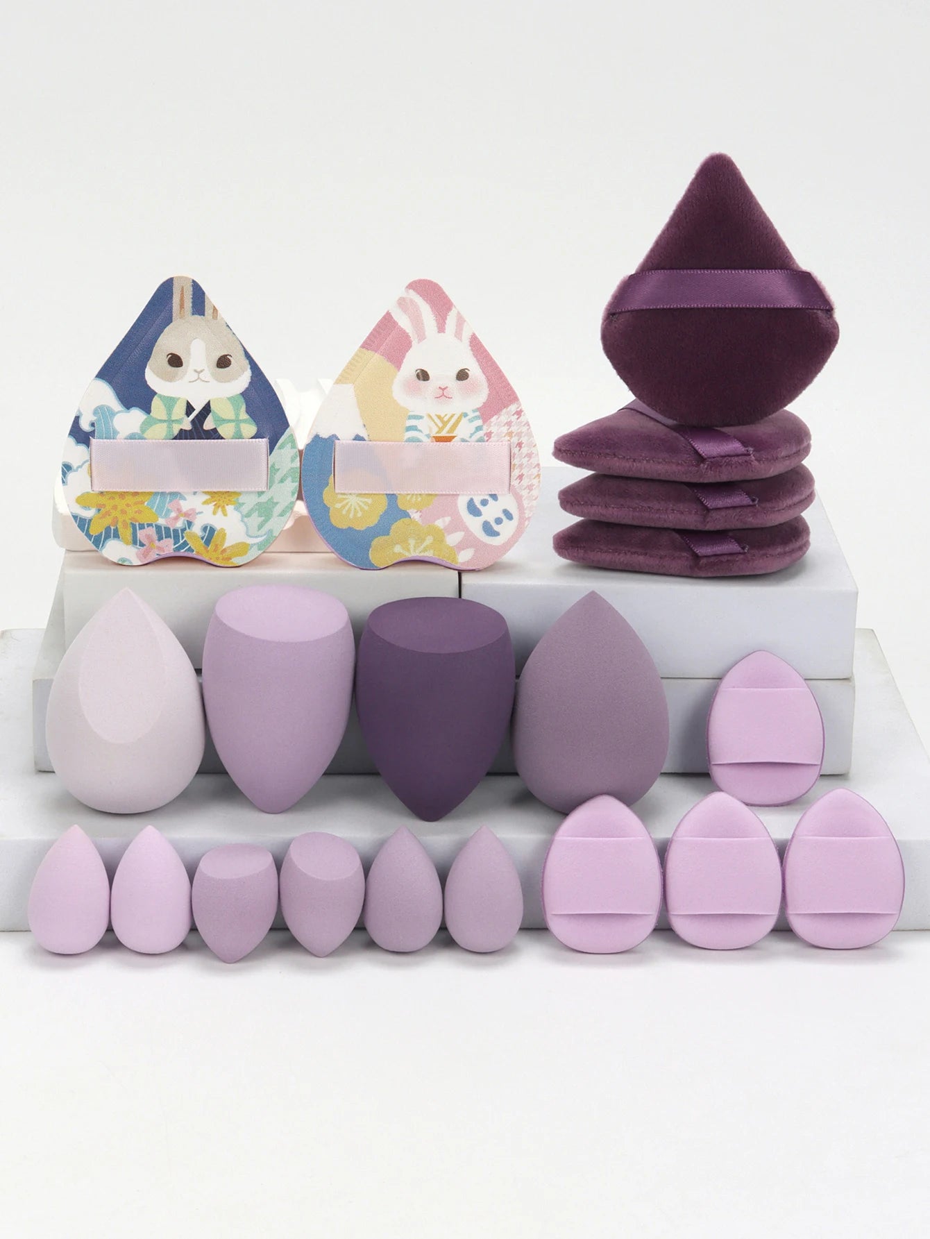 Makeup Sponge & Puff Set (20pcs)