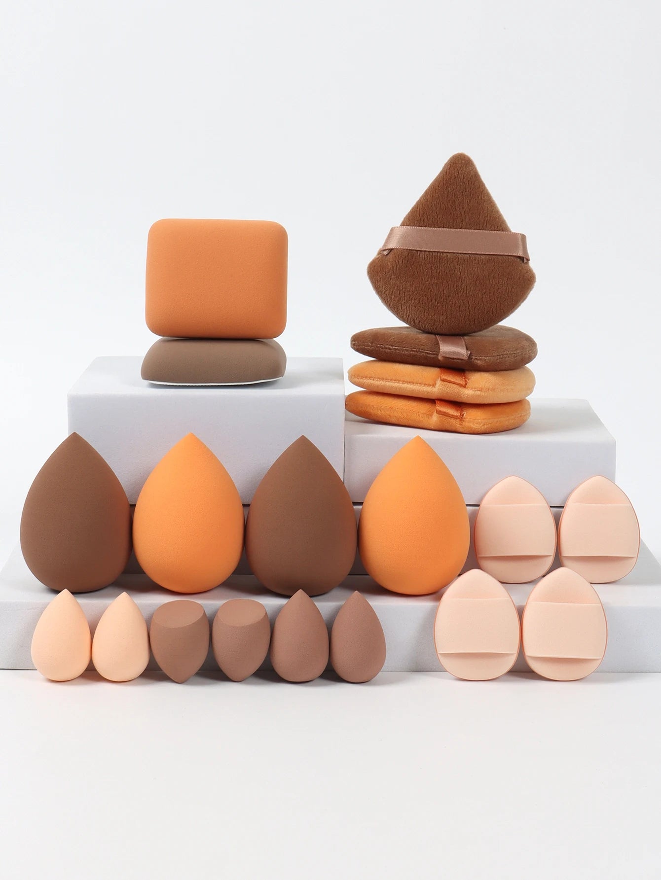 Makeup Sponge & Puff Set (20pcs)