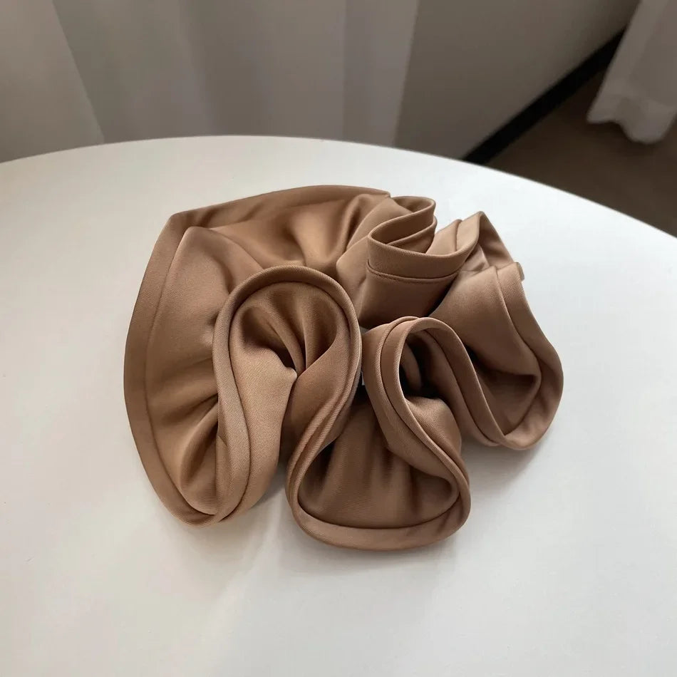 Elegant Large Scrunchie for Ponytails