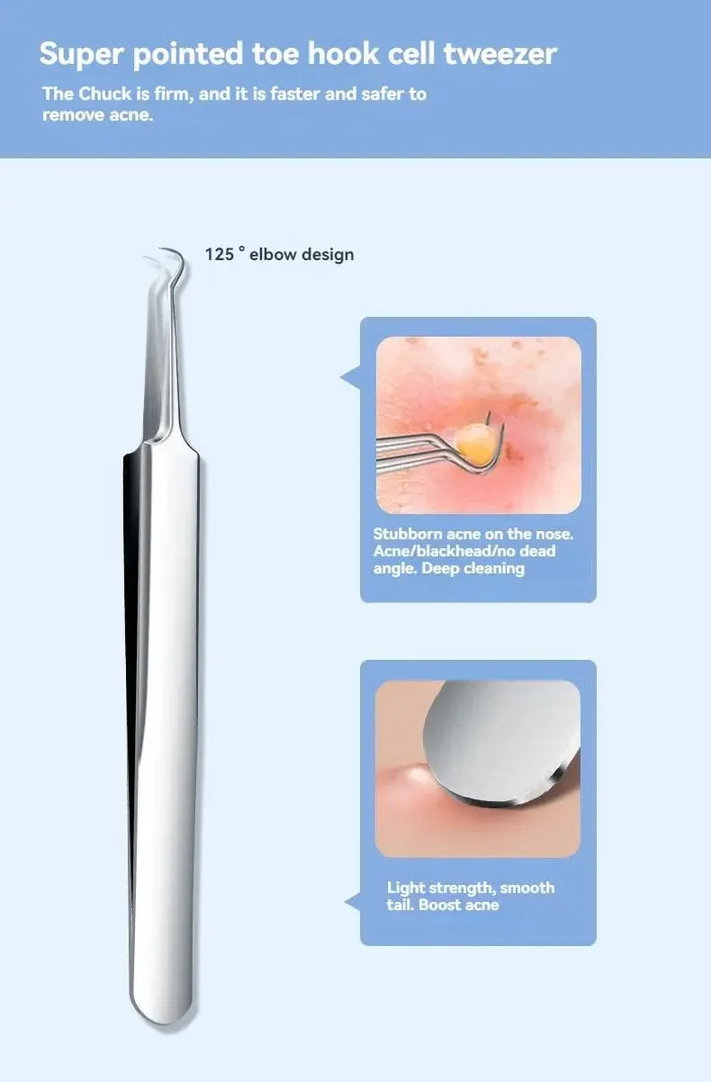 Blackhead & Ingrown Hair Removal Tool Kit (11pcs)