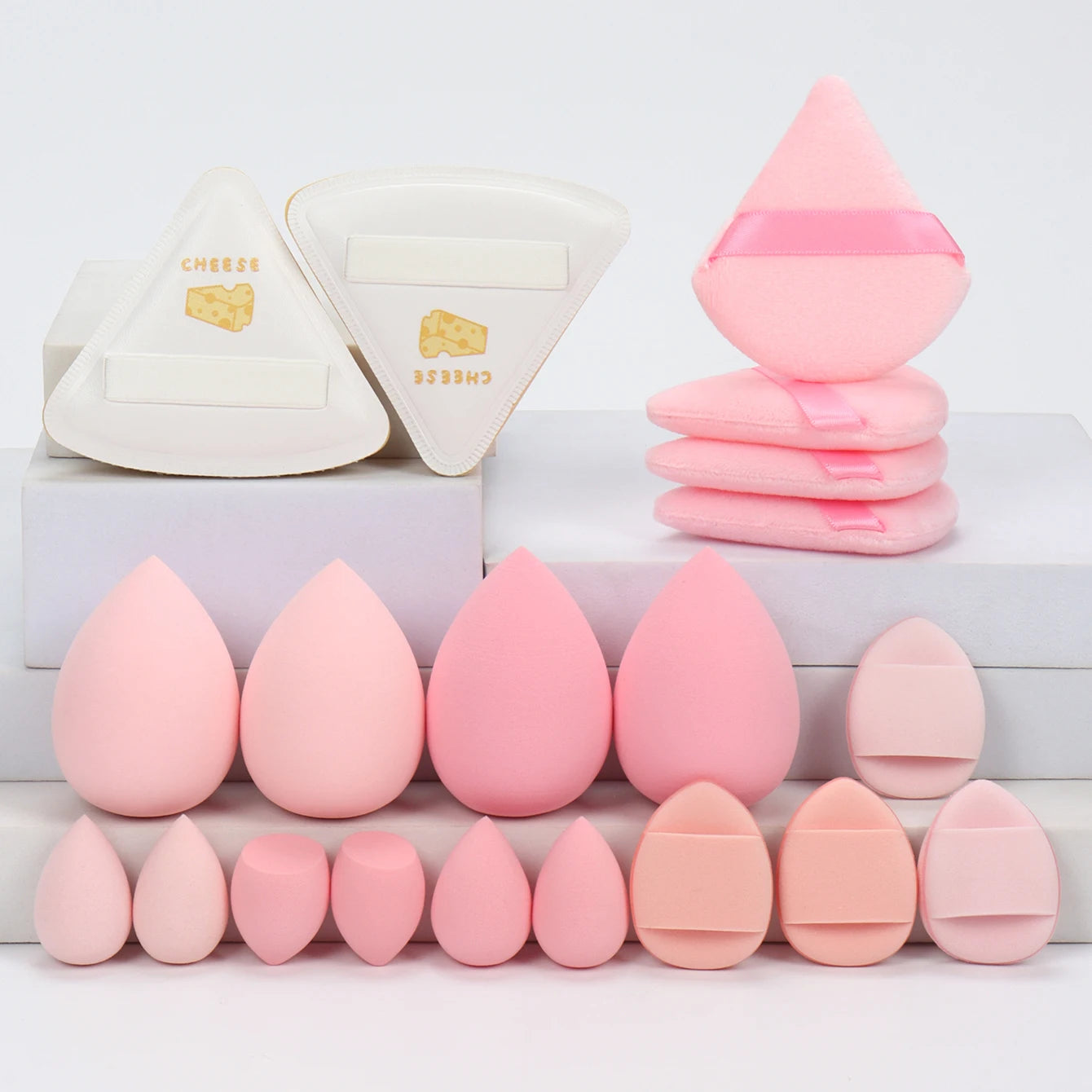 Makeup Sponge & Puff Set (20pcs)