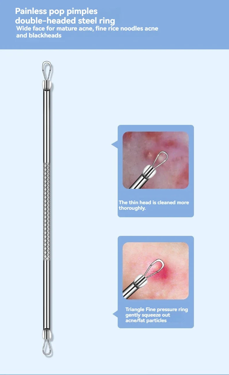 Blackhead & Ingrown Hair Removal Tool Kit (11pcs)