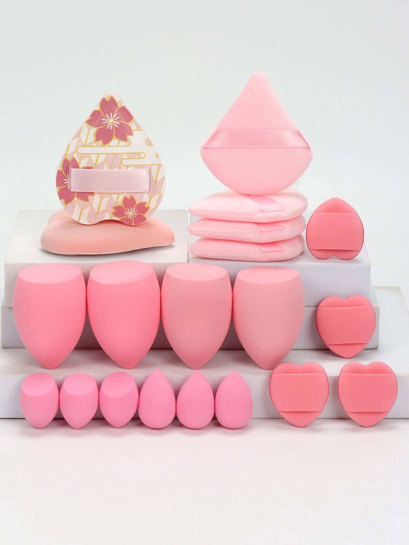Makeup Sponge & Puff Set (20pcs)