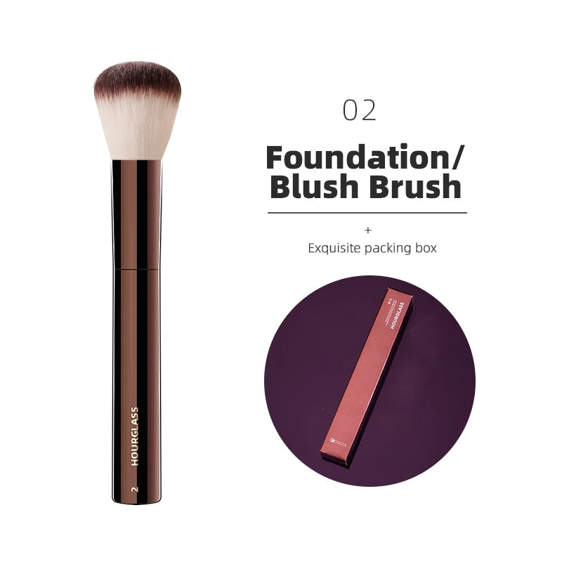 Face & Eye Sculpting Makeup Brushes for Foundation, Powder & More