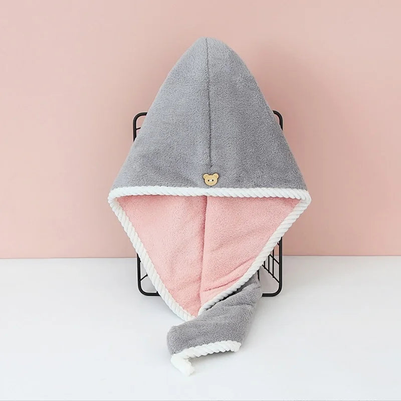 Quick-Dry Hair Towel Wrap