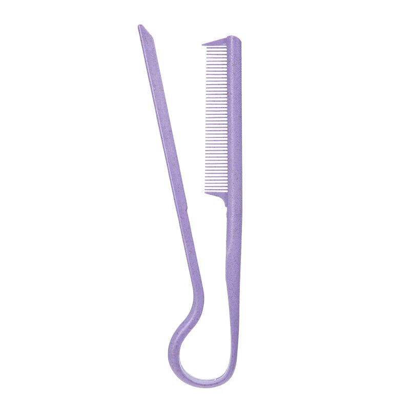 Wheat Straw V-Shaped Flat Hair Comb
