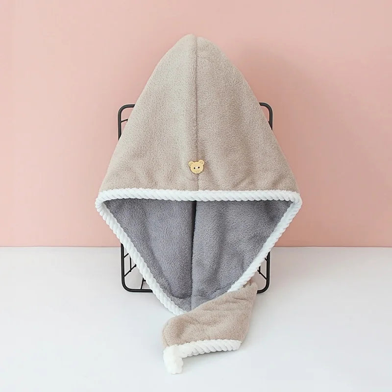 Quick-Dry Hair Towel Wrap