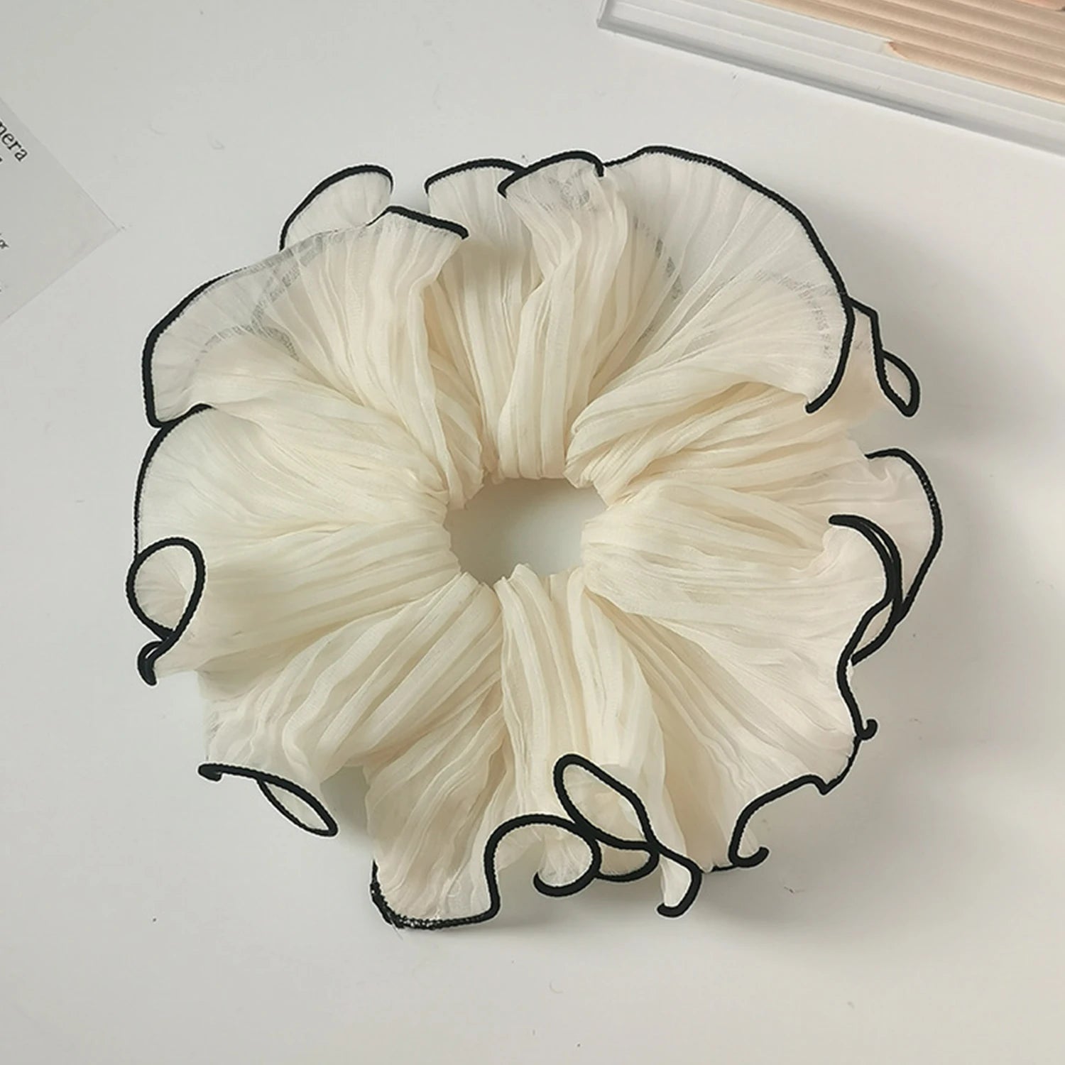 Korean-Style Big Scrunchies for Buns & Updos