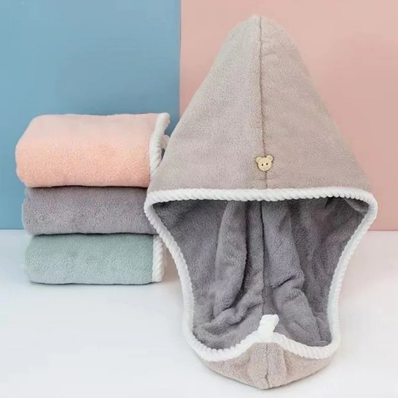 Quick-Dry Hair Towel Wrap