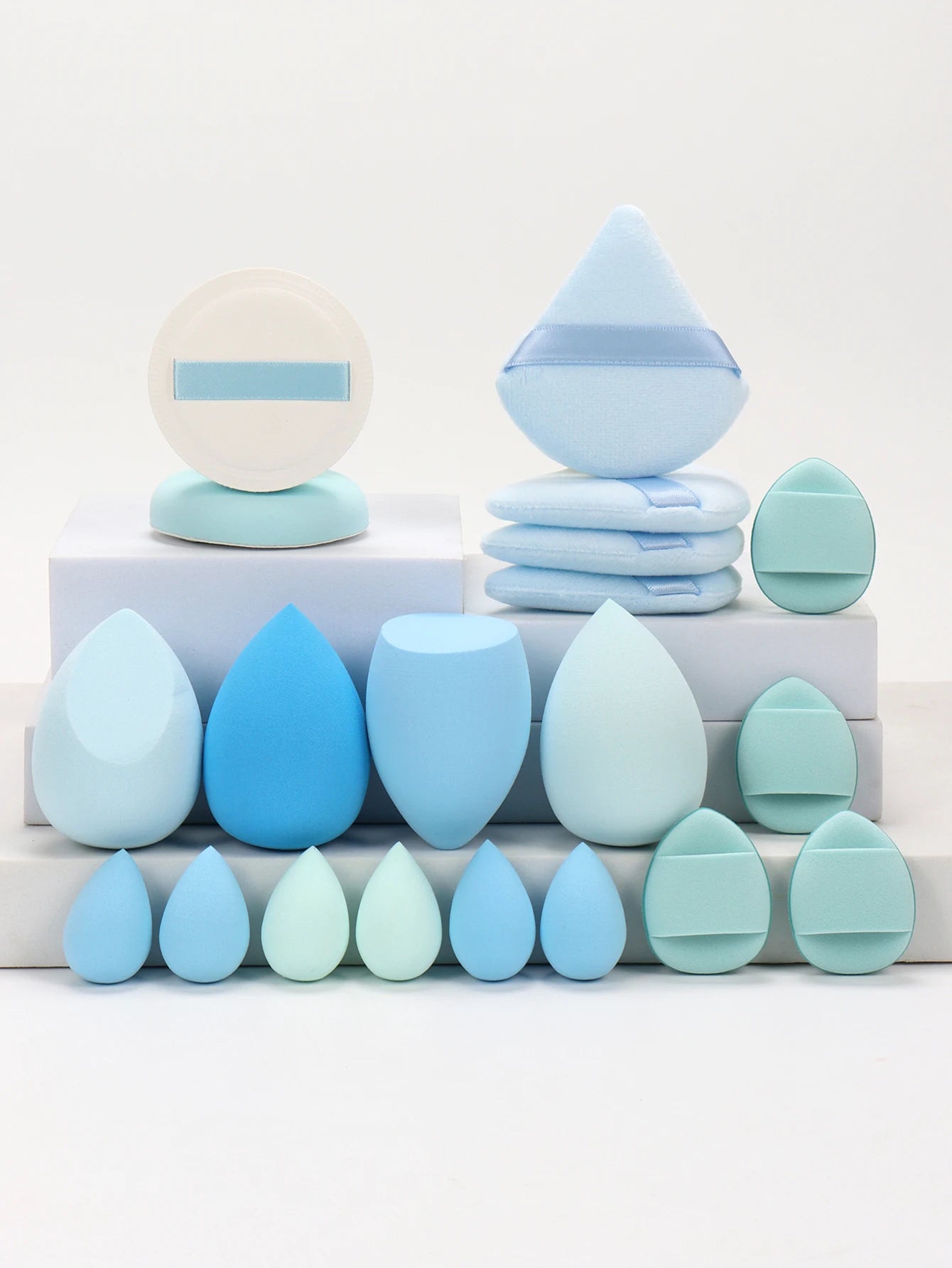 Makeup Sponge & Puff Set (20pcs)