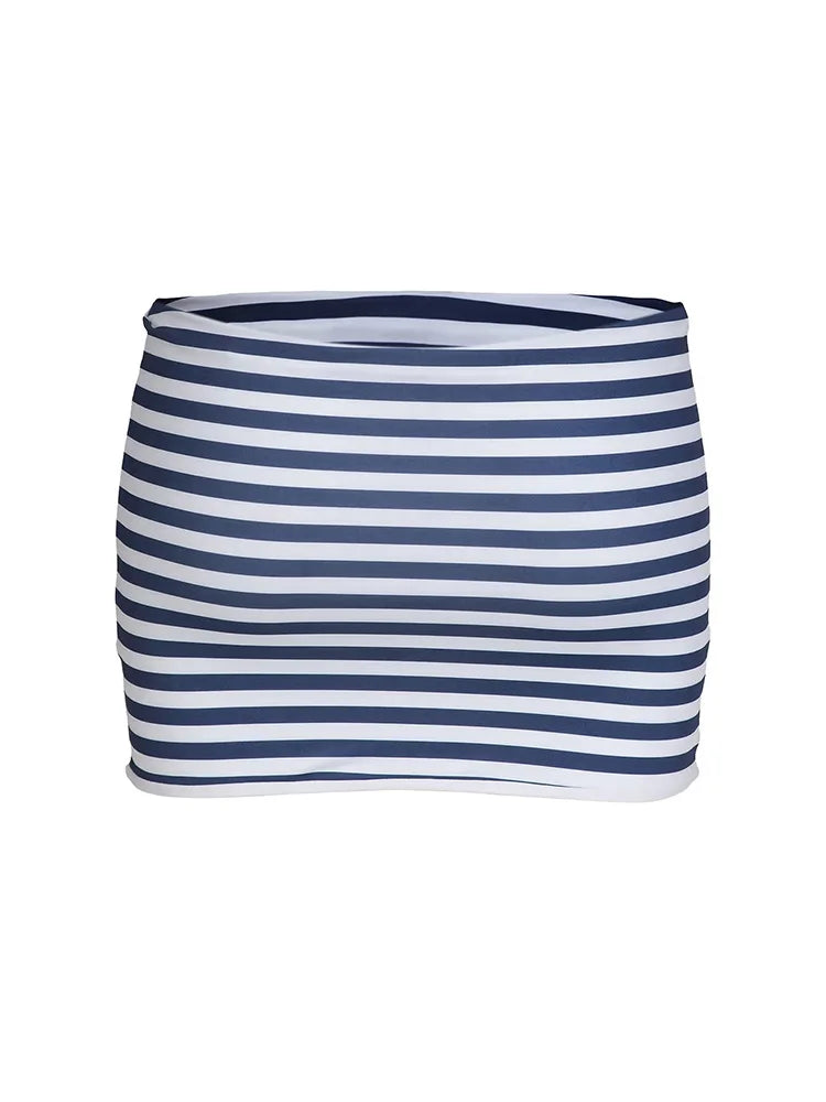 Triangle Striped Micro Bikini