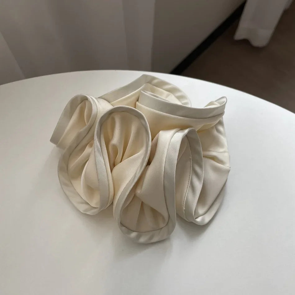 Elegant Large Scrunchie for Ponytails