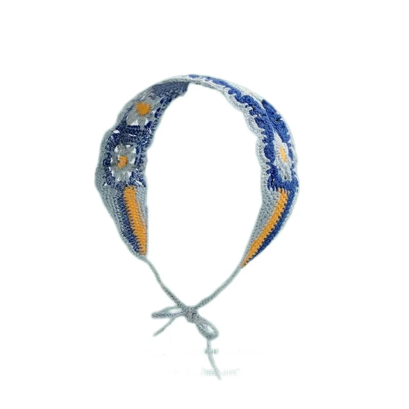 Crochet Mushroom Headband for Women