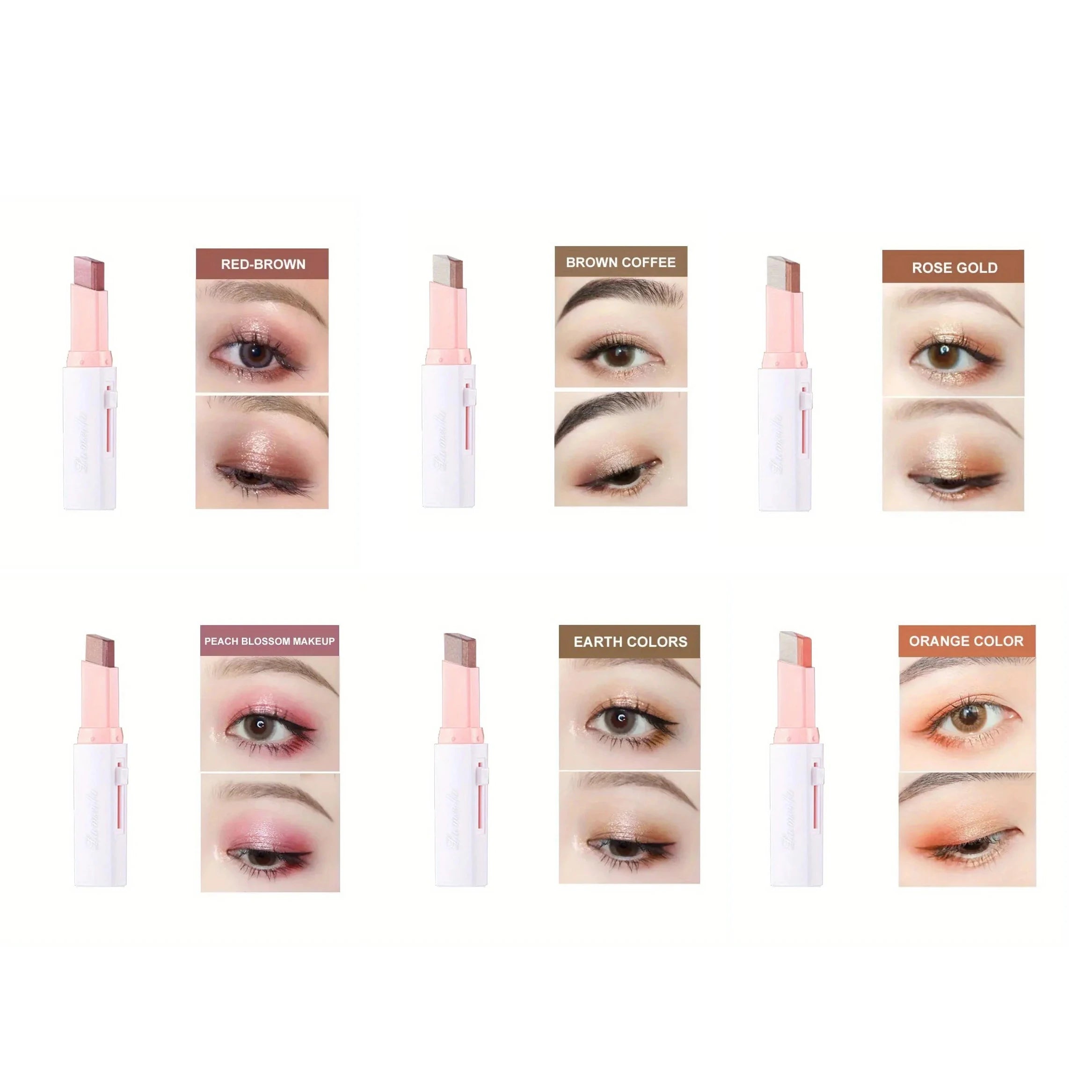 Two-Color Gradient Eyeshadow Stick