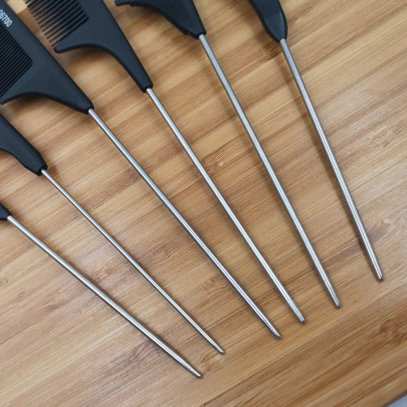 Professional Stainless Steel Hair Tail Comb