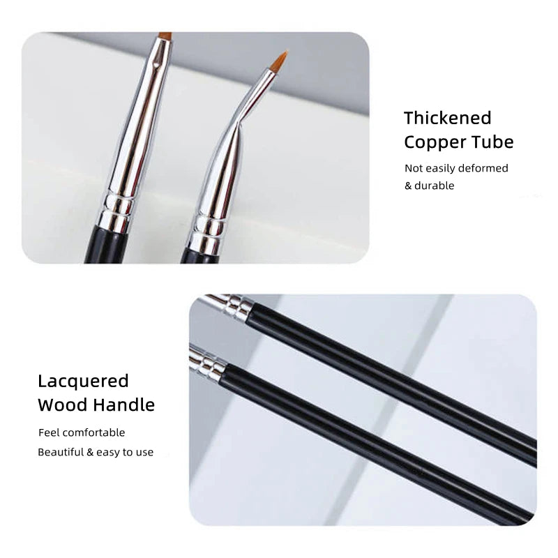 LOYBJ Bend Head Eyeliner & Concealer Brush