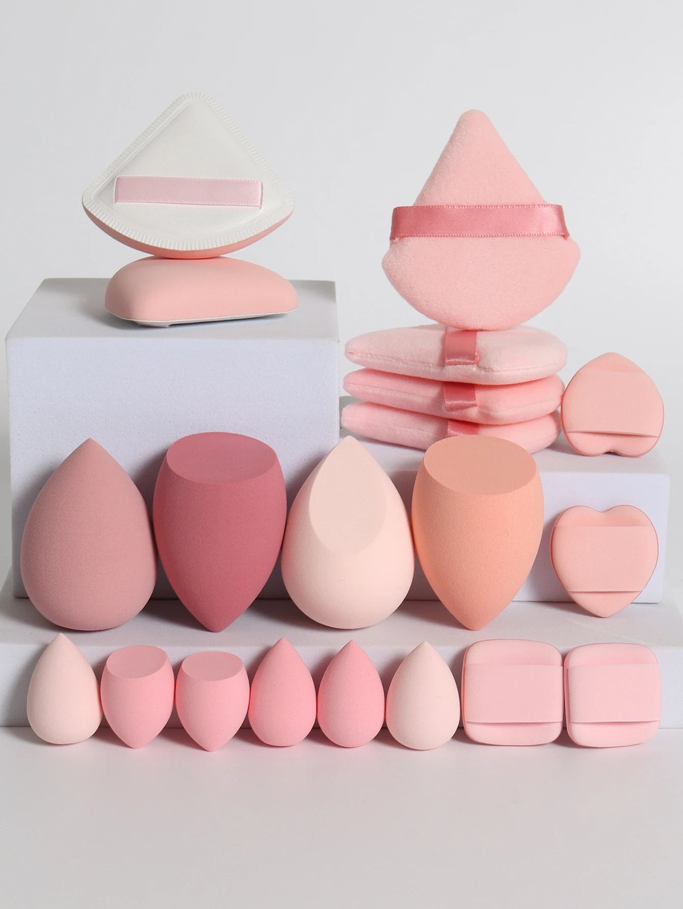 Makeup Sponge & Puff Set (20pcs)