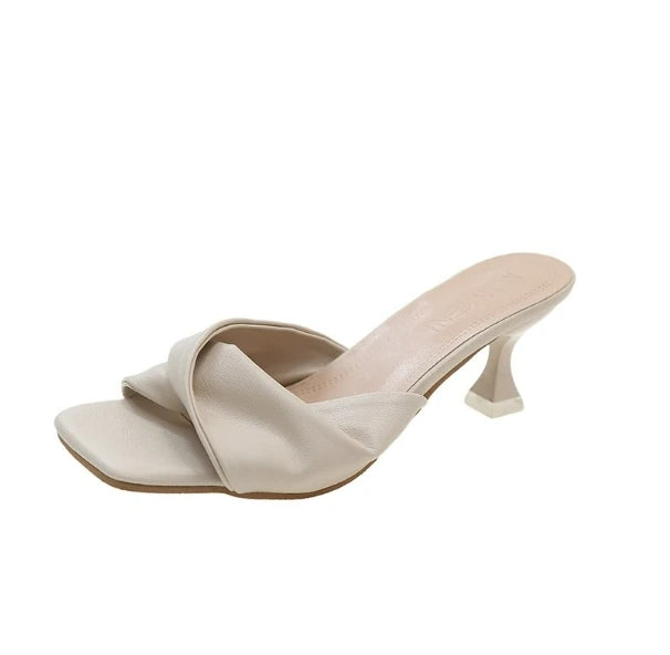 Pointed Toe Mule Heels for Women