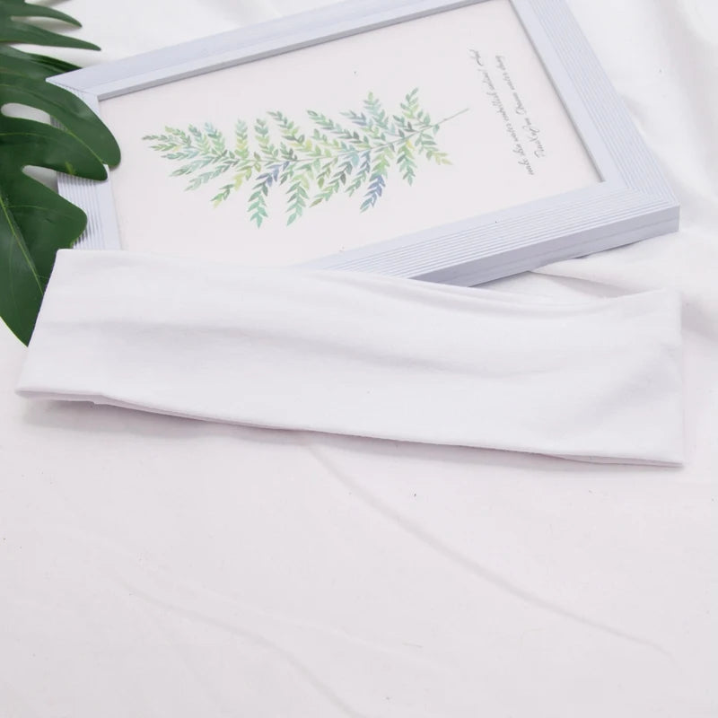 Elastic Cotton Hairbands for Sports & Yoga