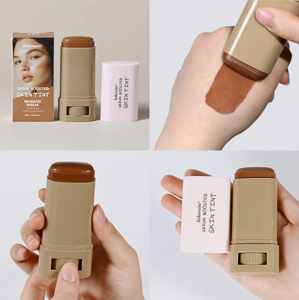 Serum-Infused Foundation Stick with Balm Finish