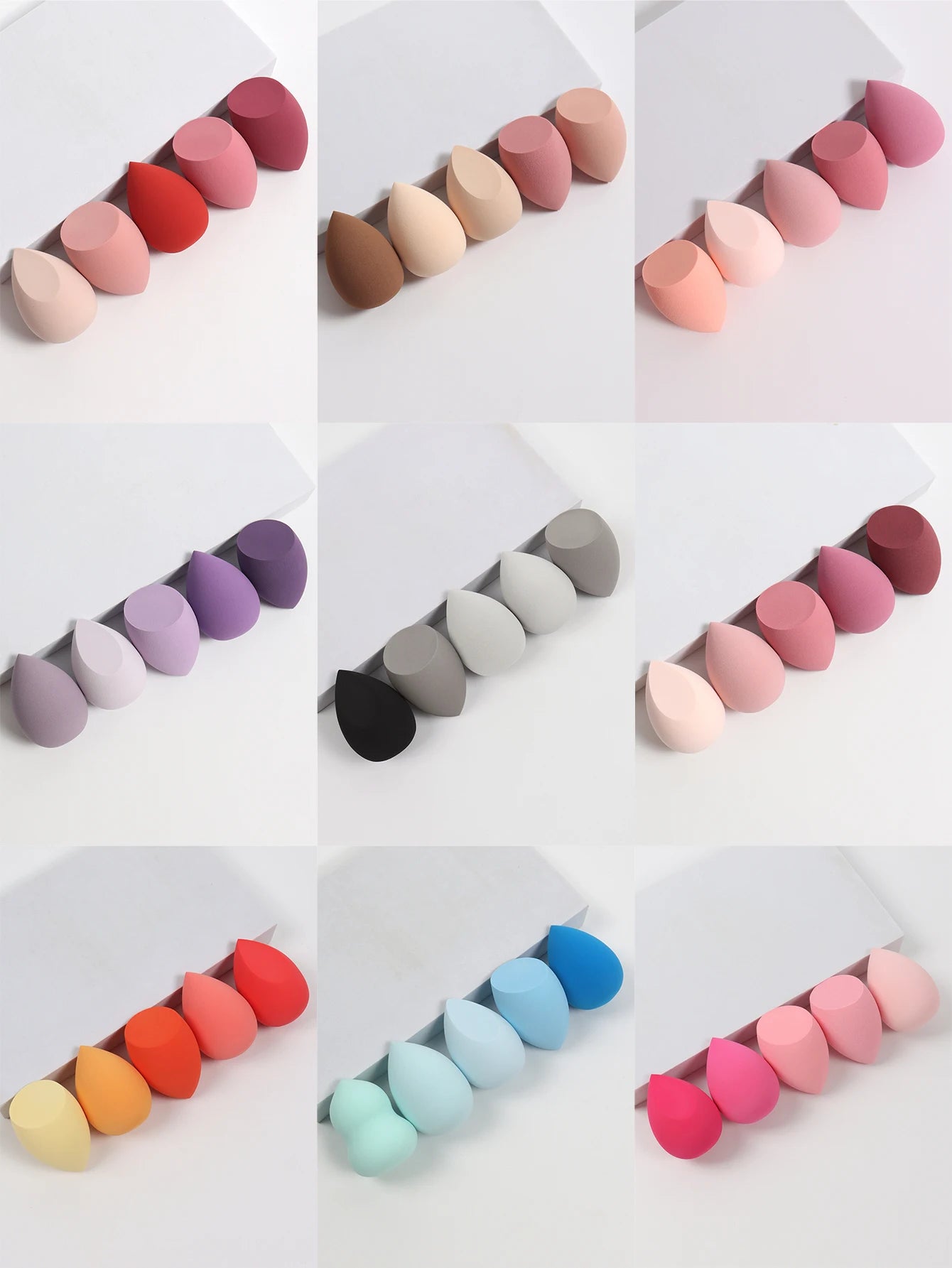 5 Bags Beauty Sponge Set – For Liquid, Cream & Powder